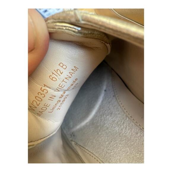 Cole Haan Go To Arden Gold Cap Toe Oxford Women size 6.5 - Picture 4 of 7